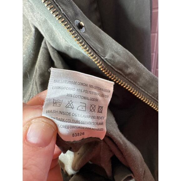 Denim Co Women's Army Green Button-Up Jacket Shirt Size 10 US / 38 EUR - Picture 10 of 10